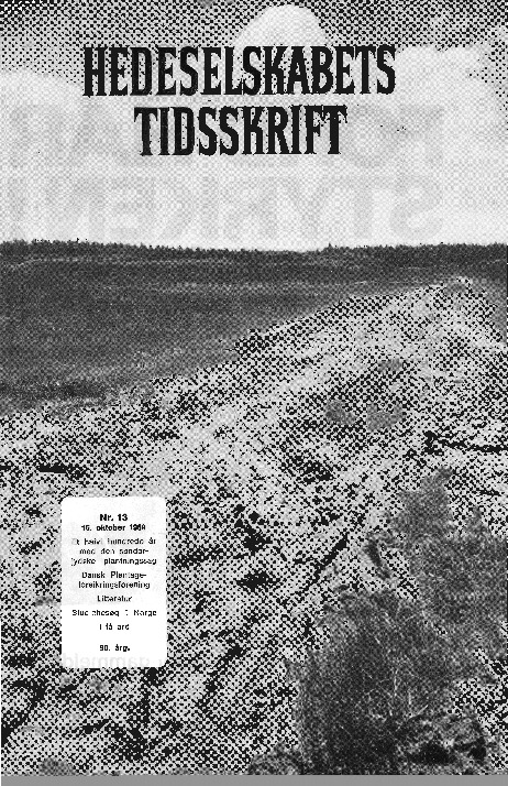 Hedeselskabets Tidsskrift - Nr. 13 1969