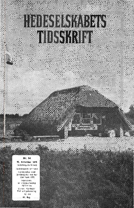 Hedeselskabets Tidsskrift - Nr. 14 1970