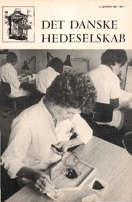 Hedeselskabets Tidsskrift - Nr. 7 1981